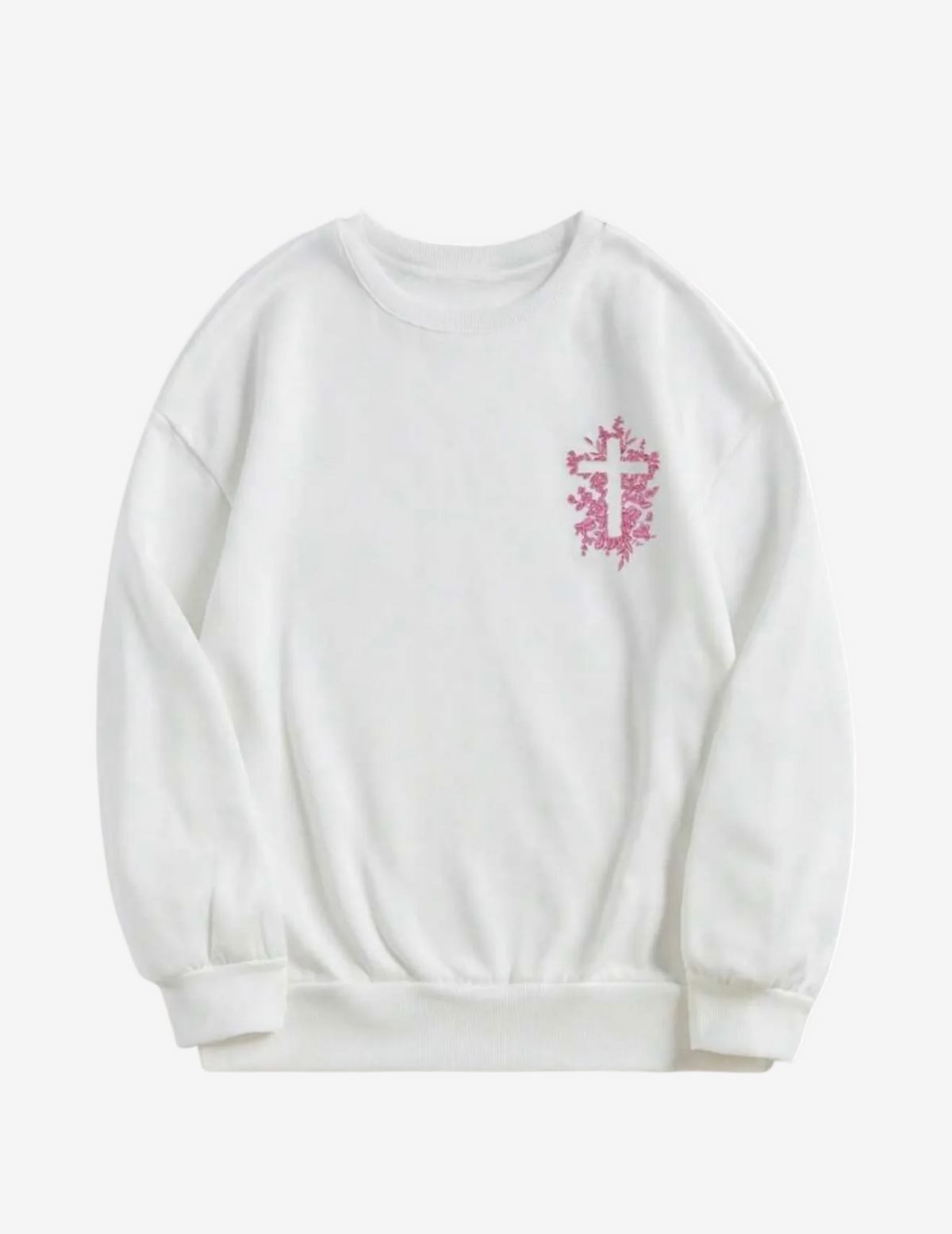 “CROSS IN BLOOM” - CREWNECK