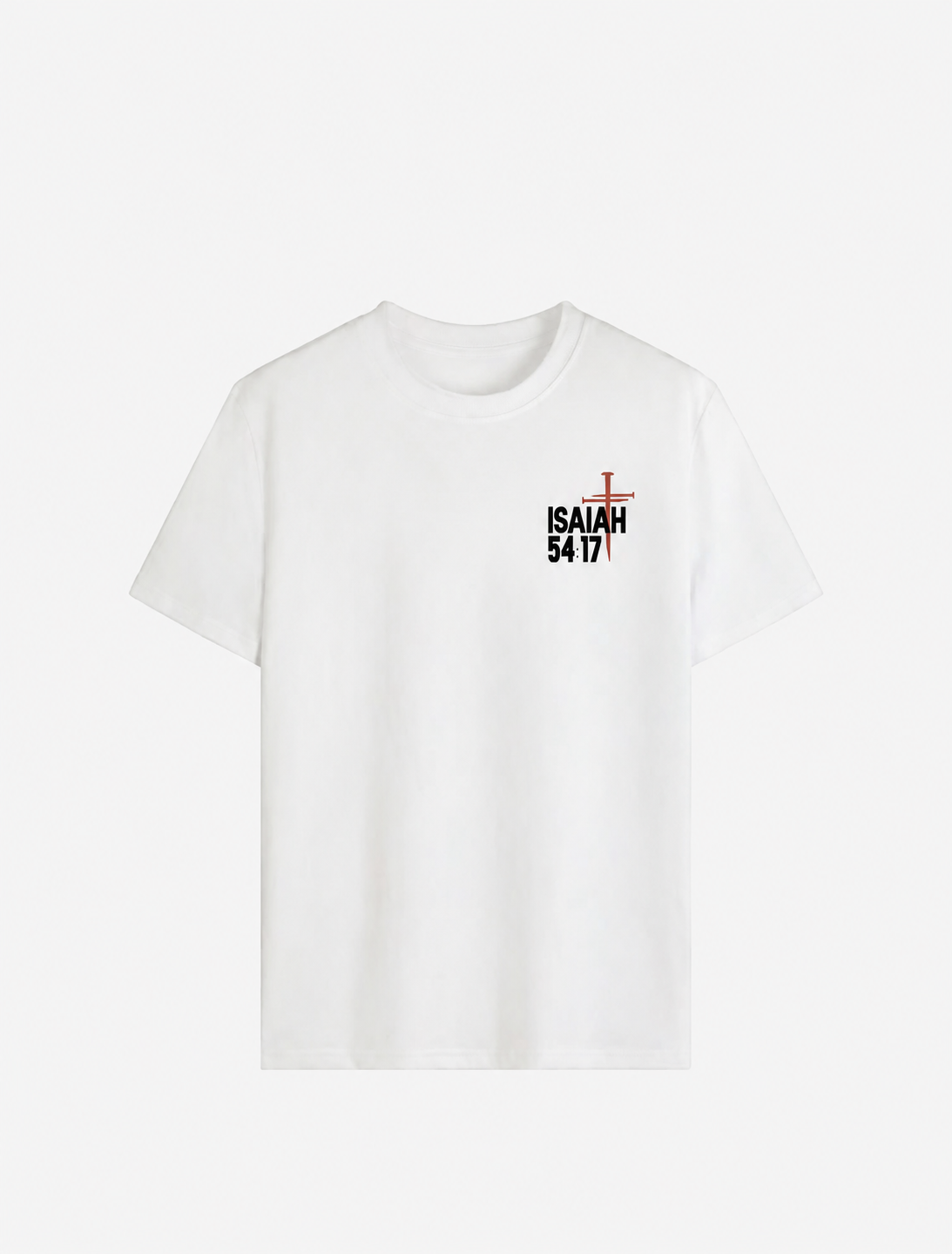 “NO WEAPON” - WHITE TEE